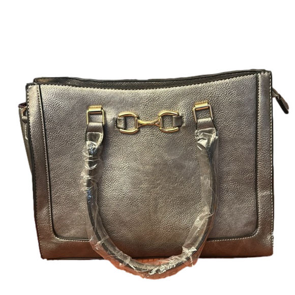 BG Fashion Pewter handbag NEW - Picture 6 of 6